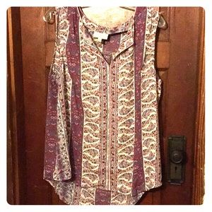 Mod cloth blouse never worn